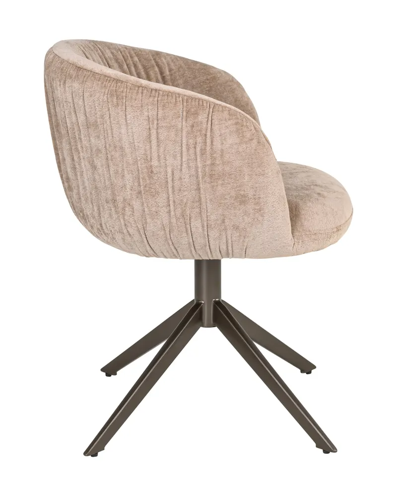 Esszimmerstuhl Cassi, Sand soft, drehbar von Richmond Interiors, Produktansicht 4