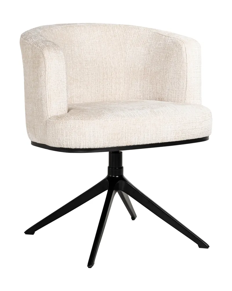 Esszimmerstuhl Cheyenne, Niagara beige, drehbar von Richmond Interiors, Produktansicht 3
