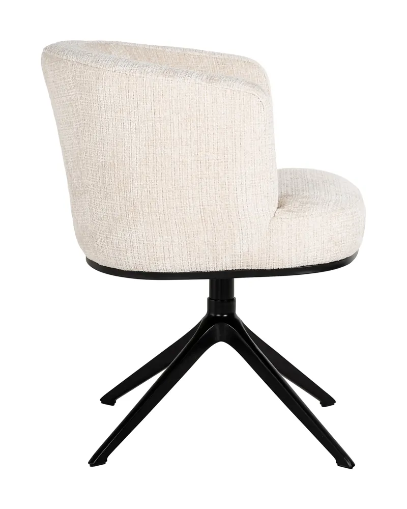 Esszimmerstuhl Cheyenne, Niagara beige, drehbar von Richmond Interiors, Produktansicht 4