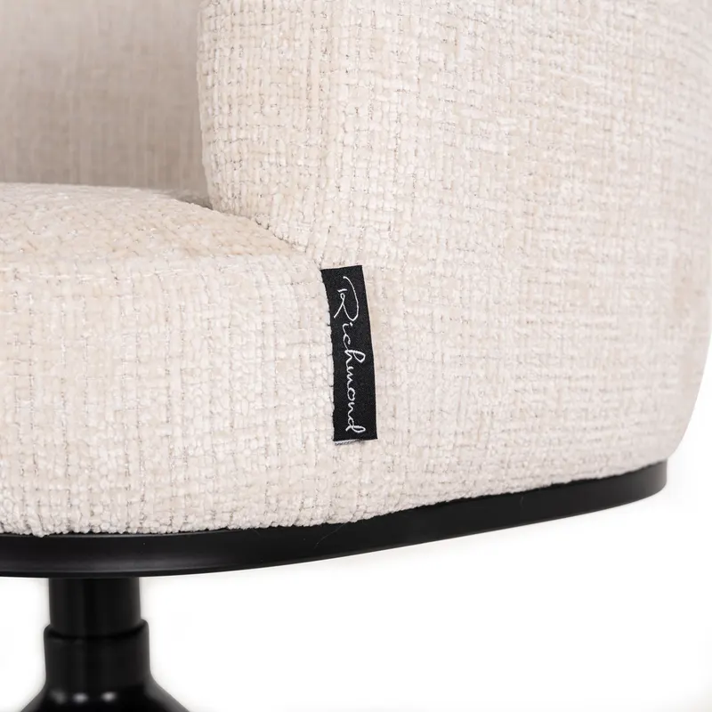 Esszimmerstuhl Cheyenne, Niagara beige, drehbar von Richmond Interiors, Produktansicht 6