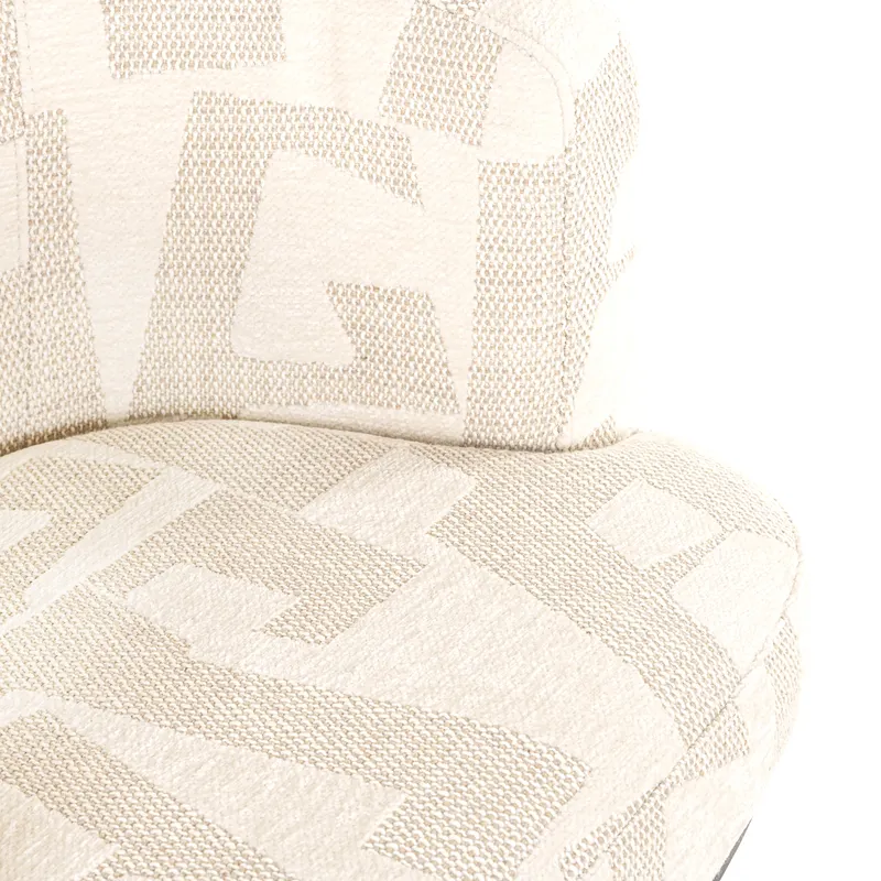 Esszimmerstuhl Cheyenne, Beige graffic, drehbar von Richmond Interiors, Produktansicht 7