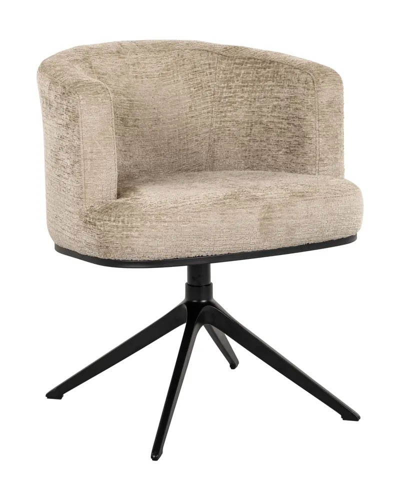 Esszimmerstuhl Cheyenne, Desert fusion, drehbar, feuerhemmend von Richmond Interiors, Produktansicht 3