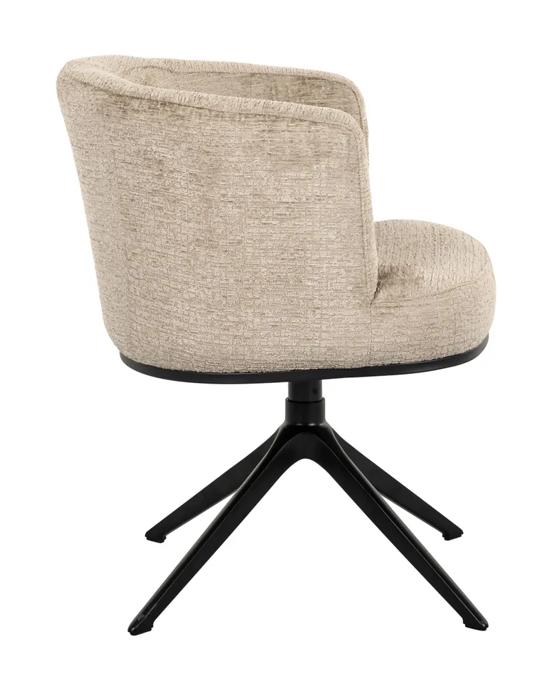 Esszimmerstuhl Cheyenne, Desert fusion, drehbar, feuerhemmend von Richmond Interiors, Produktansicht 4