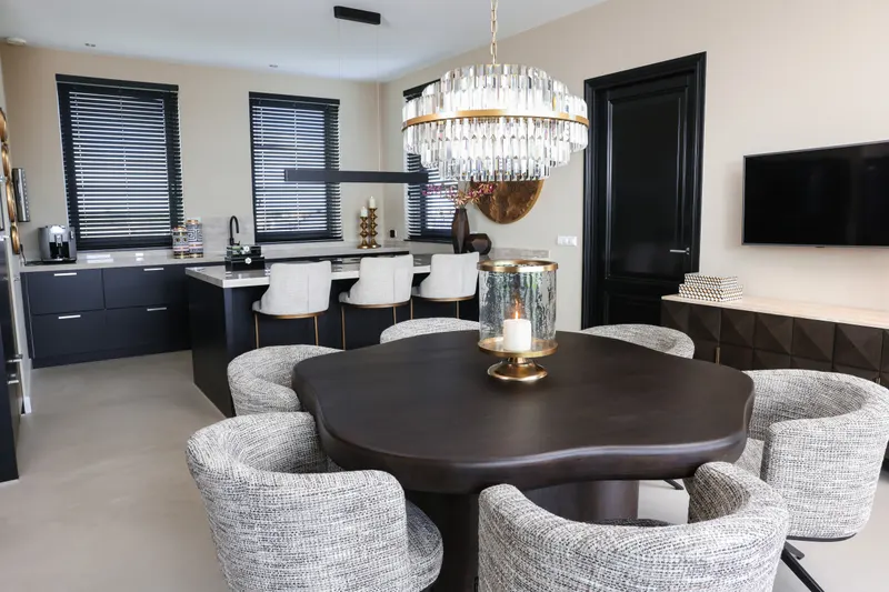 Aufbewahrungsdose Vivy, Schwarz, klein von Richmond Interiors, Wohnbeispiel 10, im Wohnraum