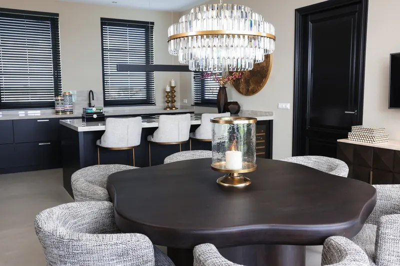 Aufbewahrungsdose Vivy, Schwarz, klein von Richmond Interiors, Wohnbeispiel 11, im Wohnraum