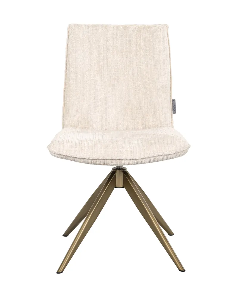 Drehbarer Esszimmerstuhl Dakota, Niagara beige von Richmond Interiors