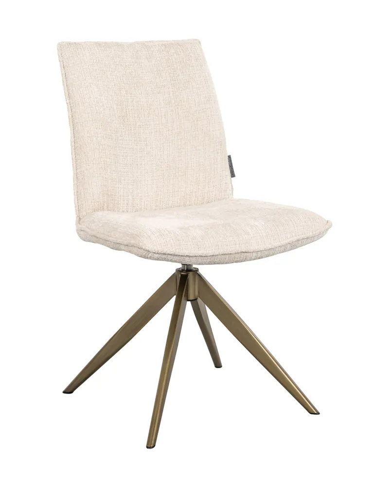 Drehbarer Esszimmerstuhl Dakota, Niagara beige von Richmond Interiors, Produktansicht 3