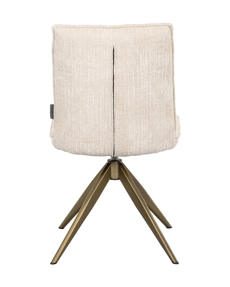 Drehbarer Esszimmerstuhl Dakota, Niagara beige von Richmond Interiors, Produktansicht 5