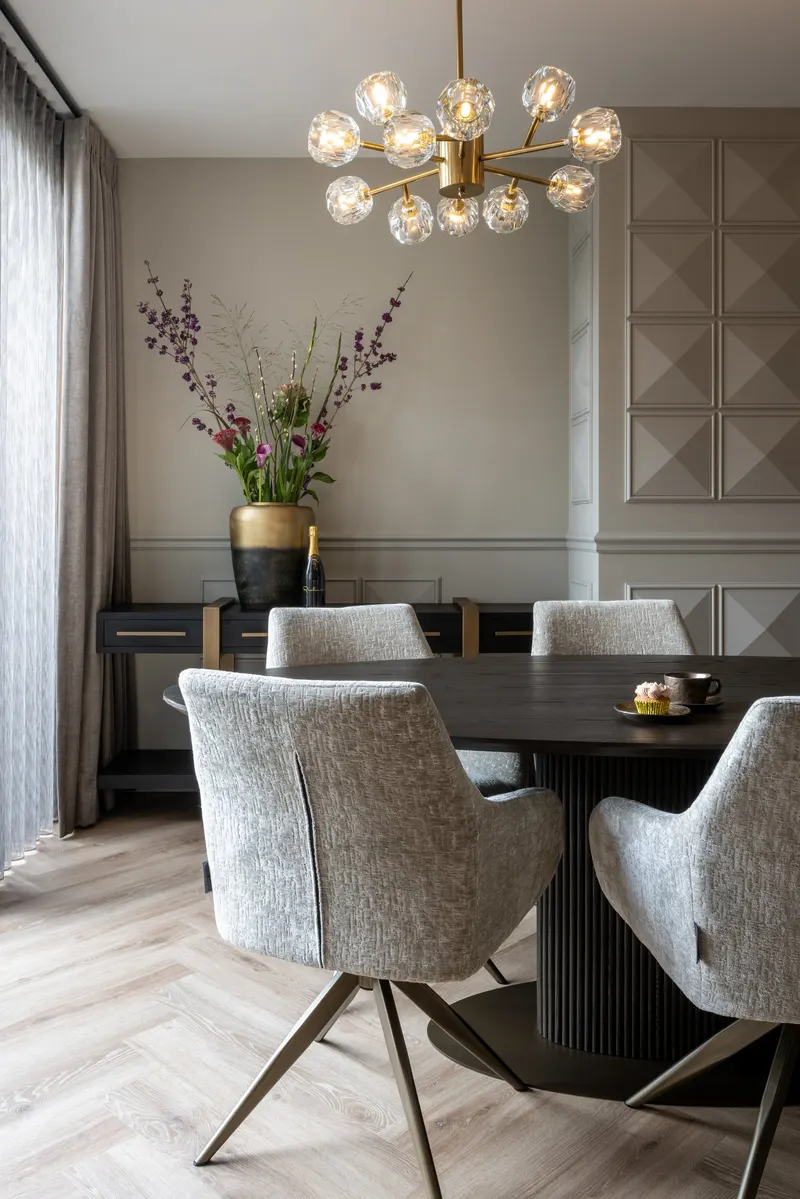 Esstisch Luxor, Braun, 235 x 110 cm von Richmond Interiors, Wohnbeispiel 13, im Wohnraum