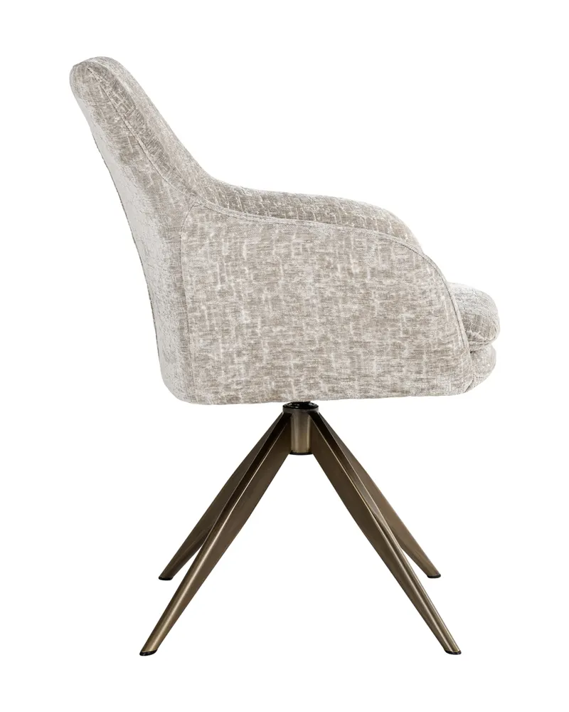 Esszimmerstuhl Lisonne, Pearl island, drehbar von Richmond Interiors, Produktansicht 4