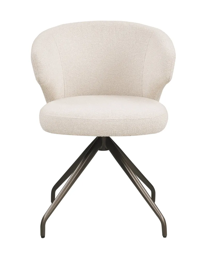 Esszimmerstuhl Milly, Biscotti, drehbar von Richmond Interiors