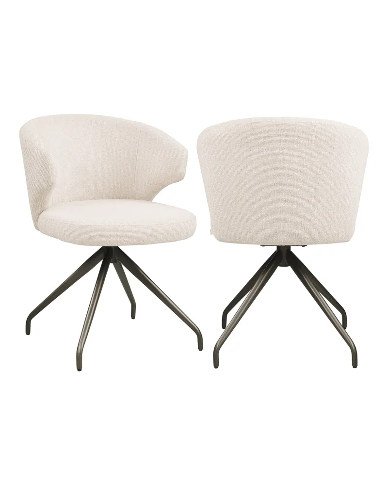 Esszimmerstuhl Milly, Biscotti, drehbar von Richmond Interiors, Produktansicht 2