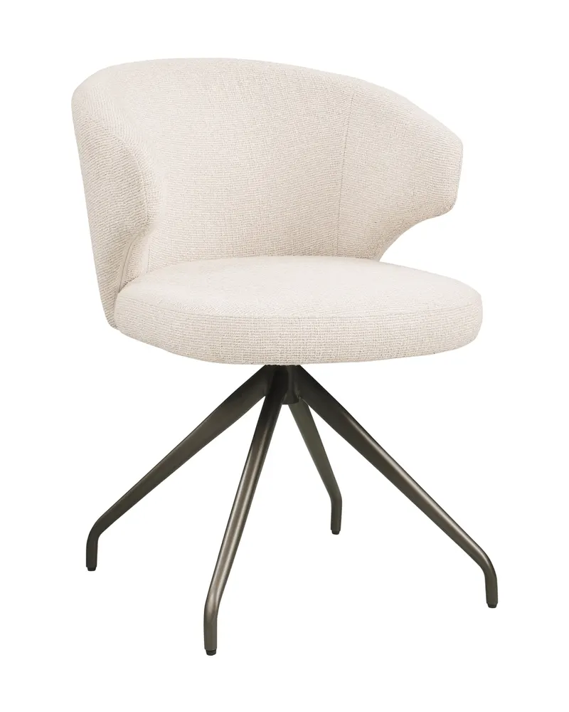 Esszimmerstuhl Milly, Biscotti, drehbar von Richmond Interiors, Produktansicht 3