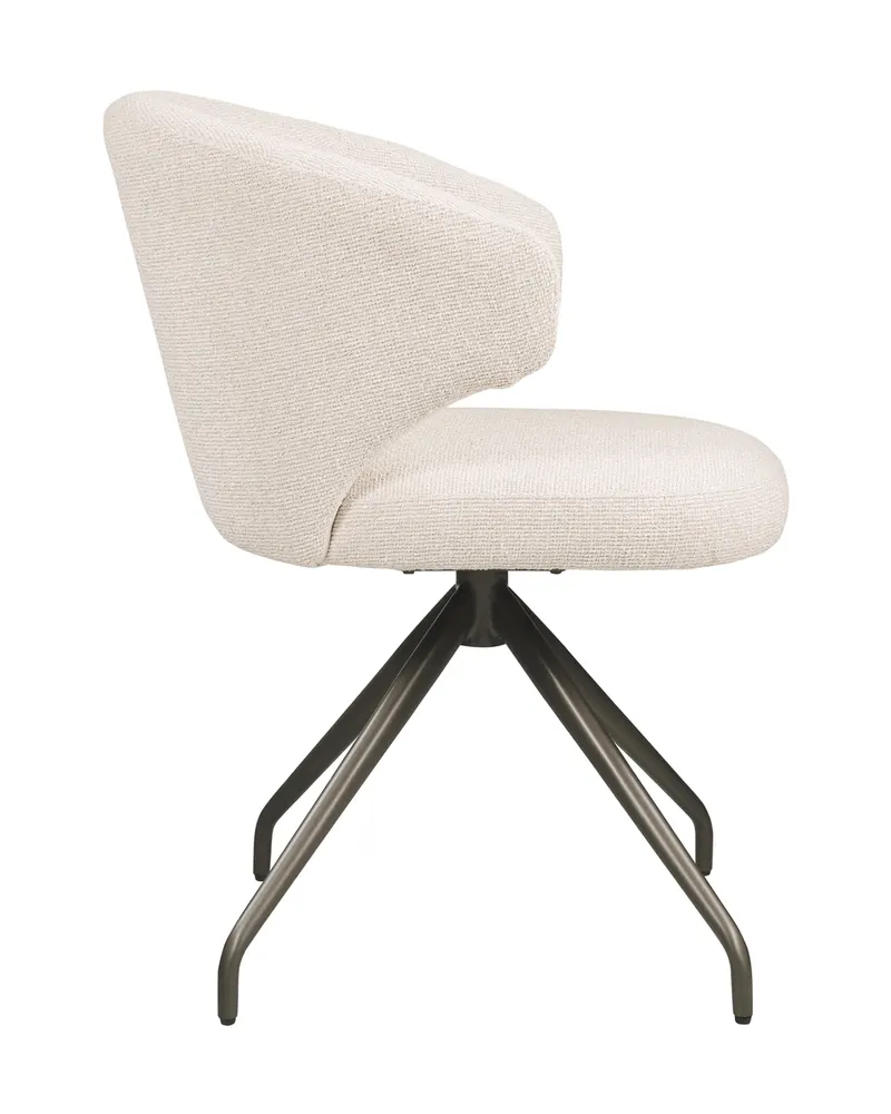 Esszimmerstuhl Milly, Biscotti, drehbar von Richmond Interiors, Produktansicht 4