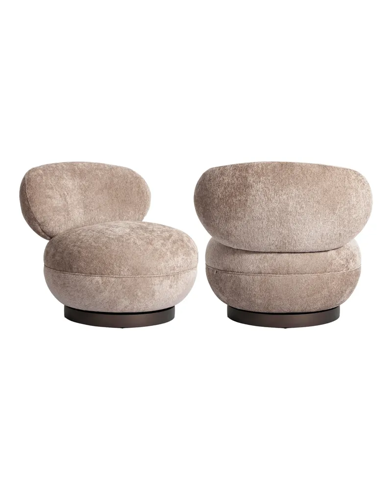 Sessel Jace, Be easy sand, drehbar, feuerhemmend von Richmond Interiors, Produktansicht 3