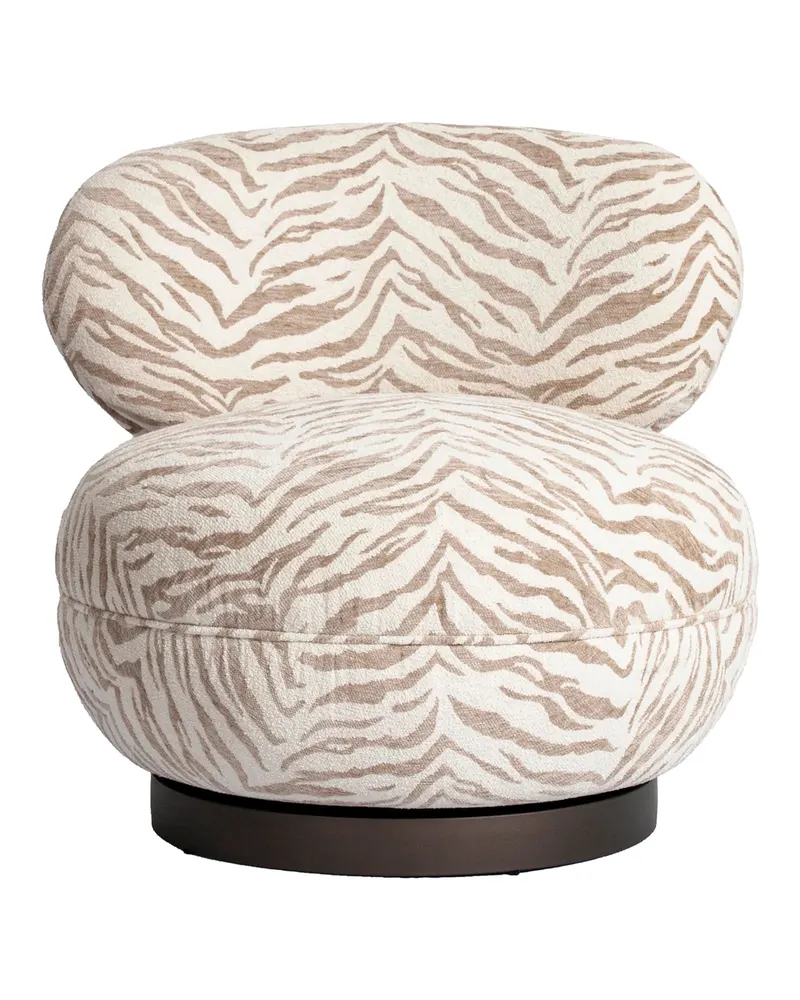 Sessel Jace, Beige tiger, drehbar von Richmond Interiors