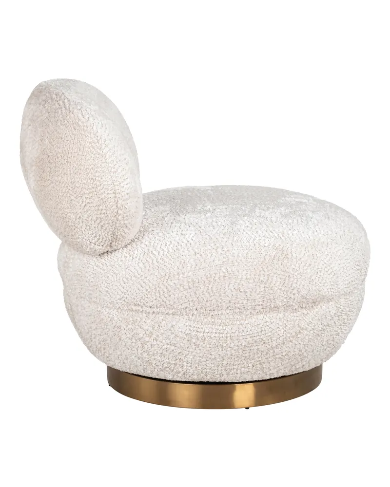 Sessel Jace, Lovely cream, drehbar von Richmond Interiors, Produktansicht 7