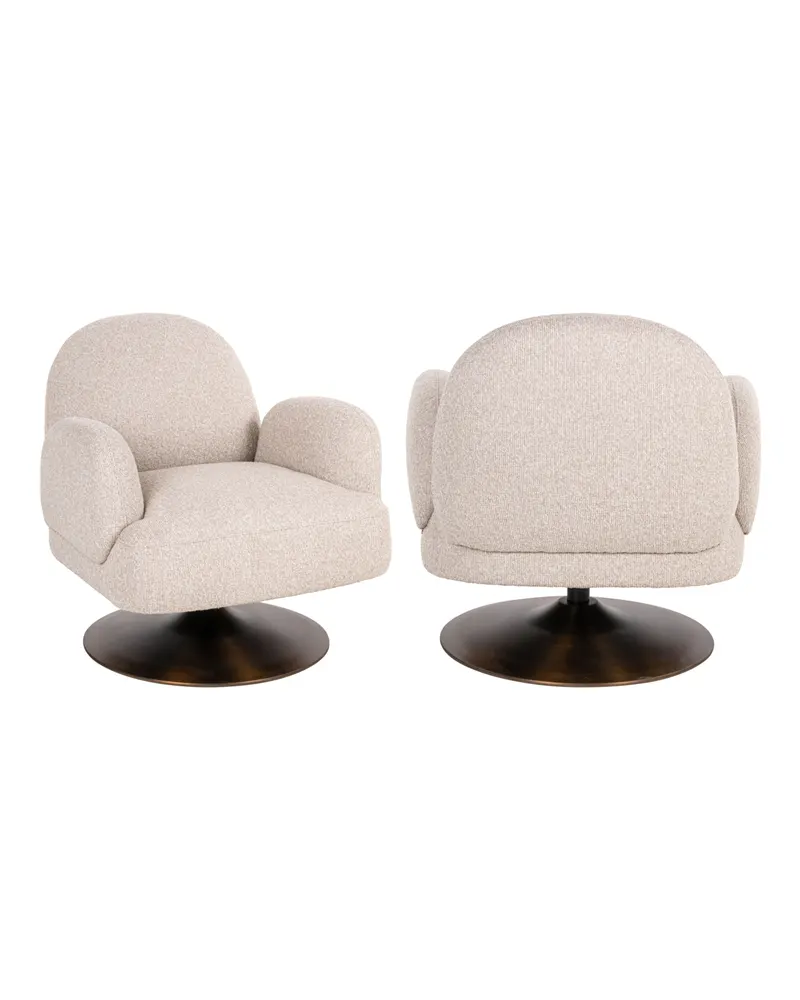 Sessel Kagney, Biscotti, drehbar von Richmond Interiors, Produktansicht 2