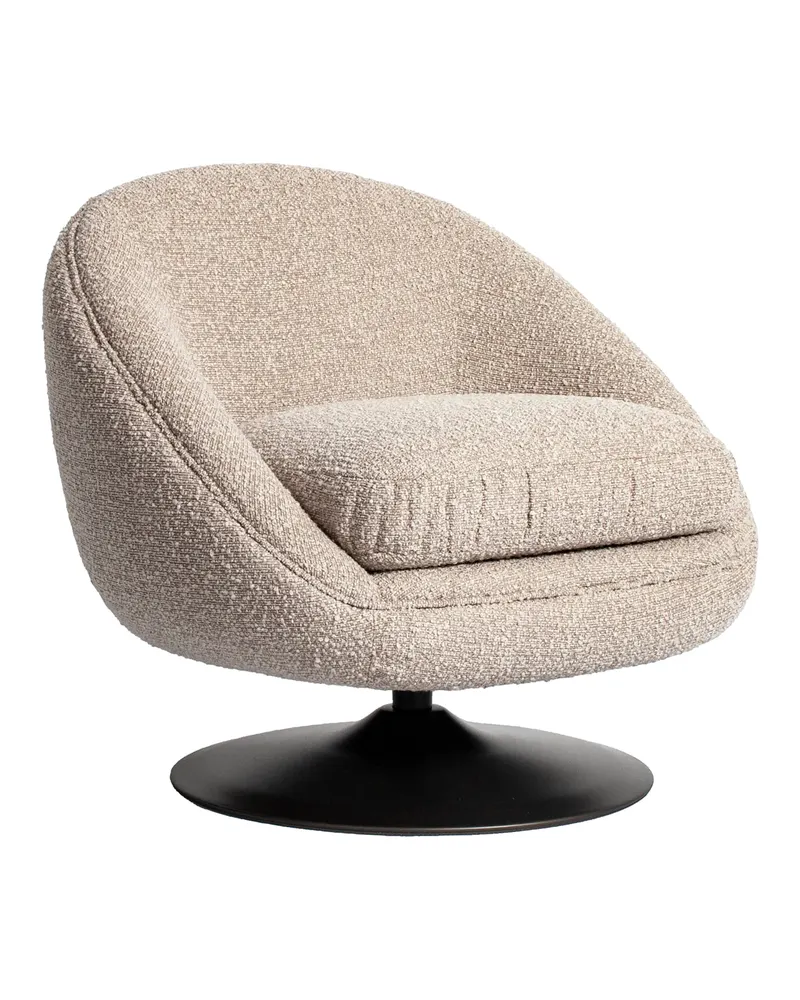 Drehbarer Sessel Nodo in Natural chunky von Richmond Interiors, Produktansicht 3