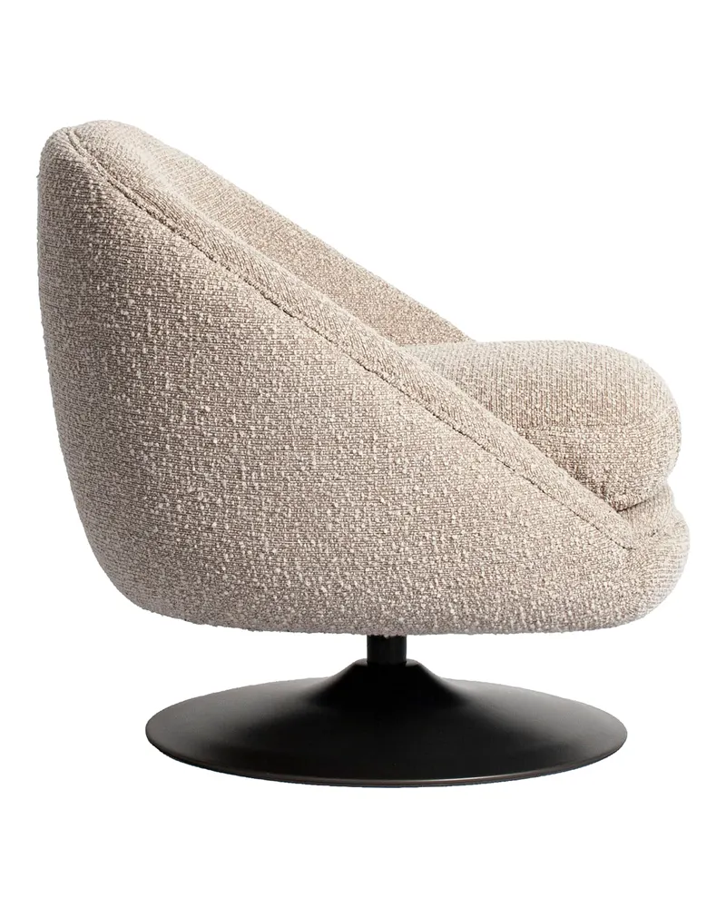 Drehbarer Sessel Nodo in Natural chunky von Richmond Interiors, Produktansicht 4