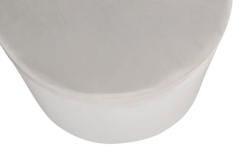 Dunken runder Sitzhocker mit Deckel in Beige, Ansicht 4