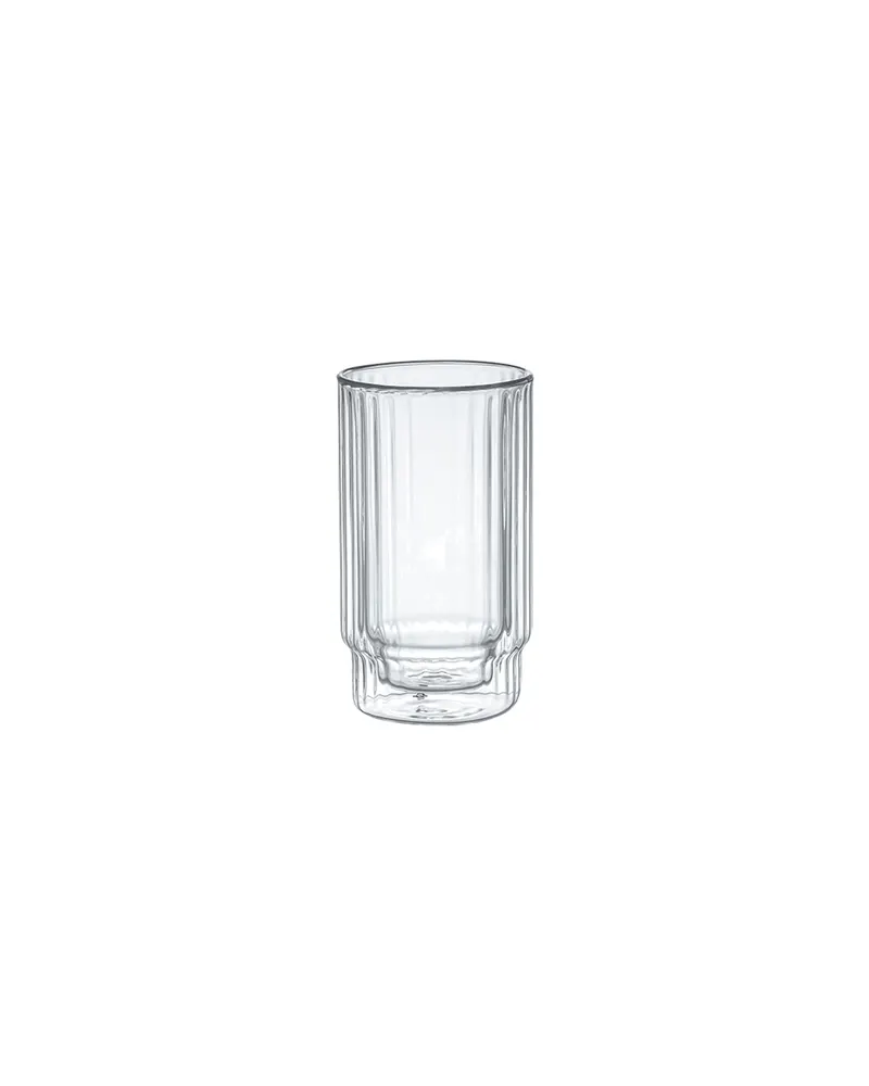 Dupla Becher aus doppelwandigem Borosilikatglas, 300 ml, doppelwandig