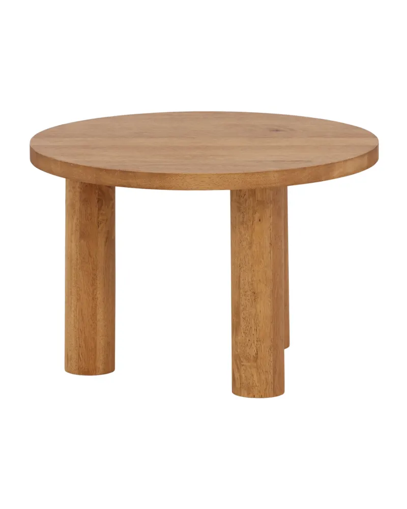 Duxbury runder Couchtisch mit drei Zylinderbeinen, Ansicht 3