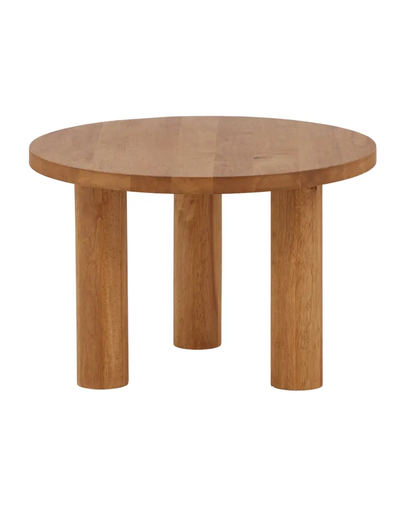 Duxbury runder Couchtisch mit drei Zylinderbeinen, Ansicht 6