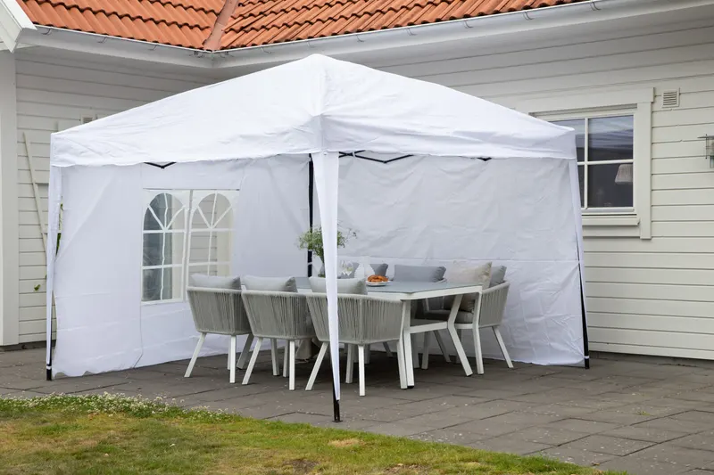 Easy Up Pavillon für den Garten, im Wohnraum, Ansicht 2