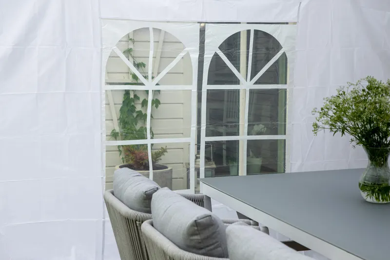 Easy Up Pavillon für den Garten, im Wohnraum, Ansicht 4