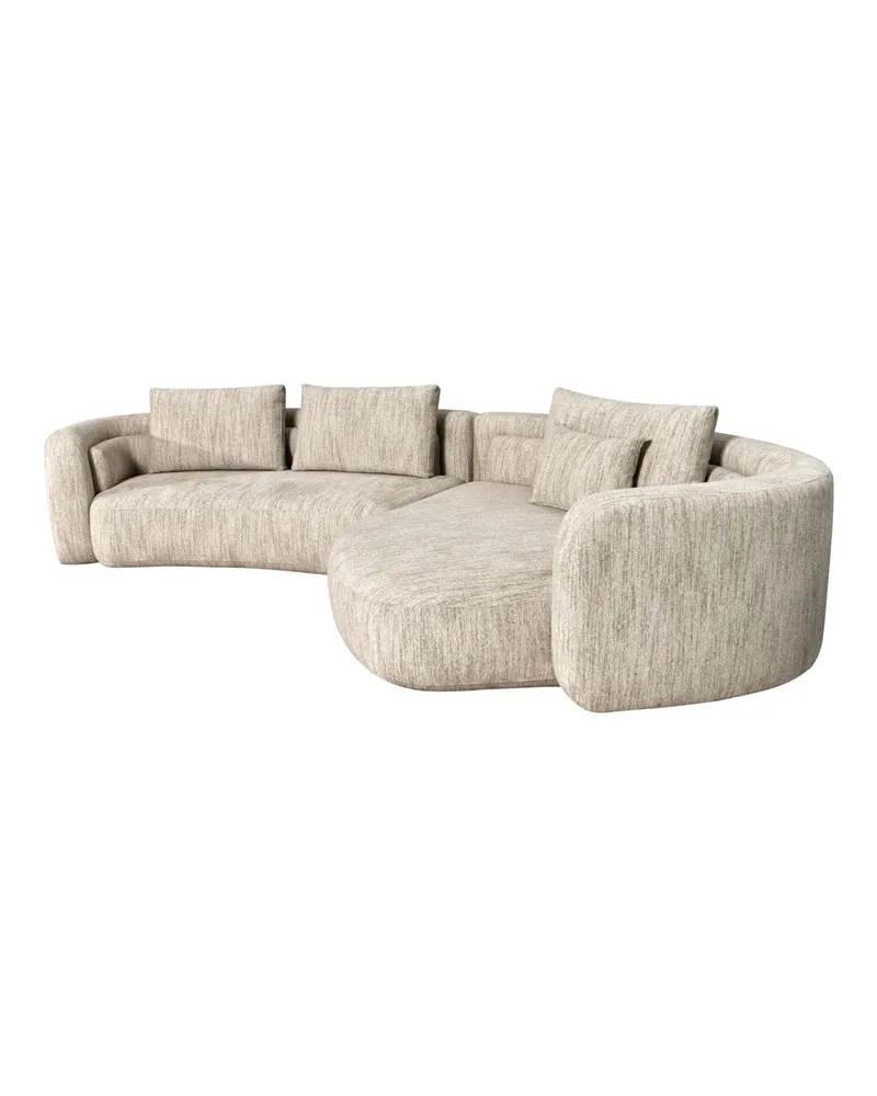 Ecksofa Angusto, Natural softweave, rechts von Richmond Interiors, Produktansicht 3
