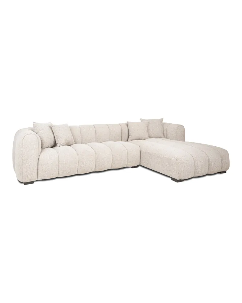 Ecksofa Novaro, Natural fancy, rechts von Richmond Interiors, Produktansicht 2