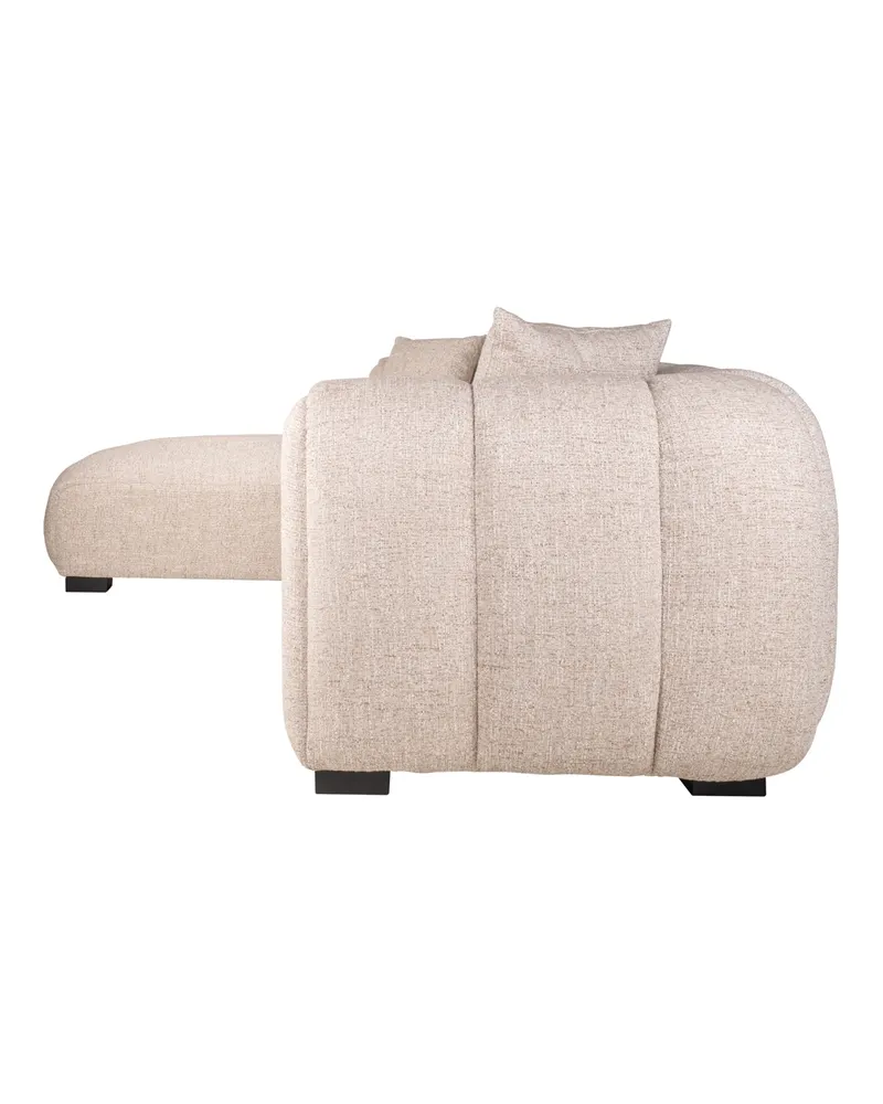 Ecksofa Novaro, Cream tweed, links von Richmond Interiors, Produktansicht 3