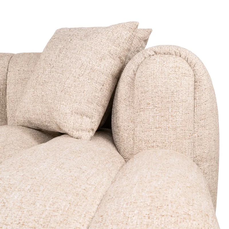 Ecksofa Novaro, Cream tweed, rechts von Richmond Interiors, Produktansicht 6