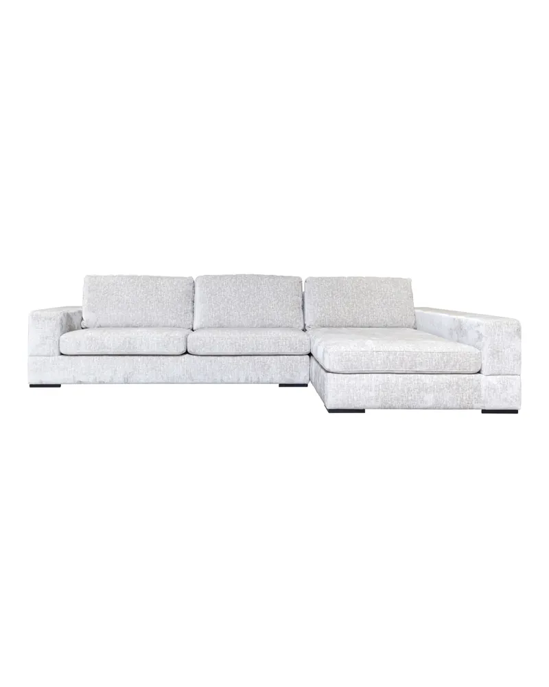 Ecksofa Pasha, Pearl island, rechts, 3-Sitzer
