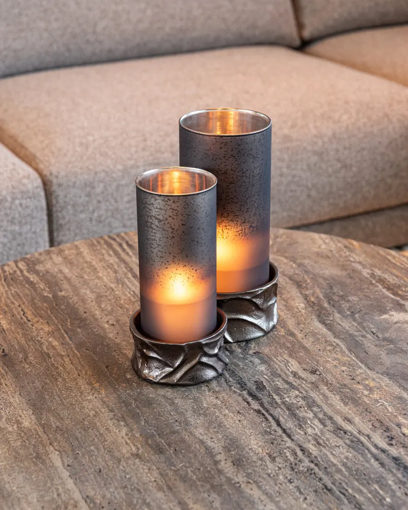 Couchtisch Russo, Ash brown, 90Ø cm von Richmond Interiors, Wohnbeispiel 6, im Wohnraum