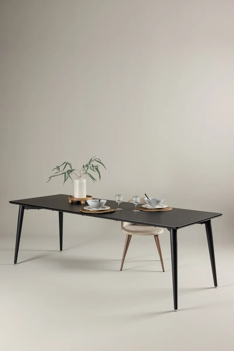 Ellis rechteckiger Esstisch 230 × 85 cm, im Wohnraum, Ansicht 1