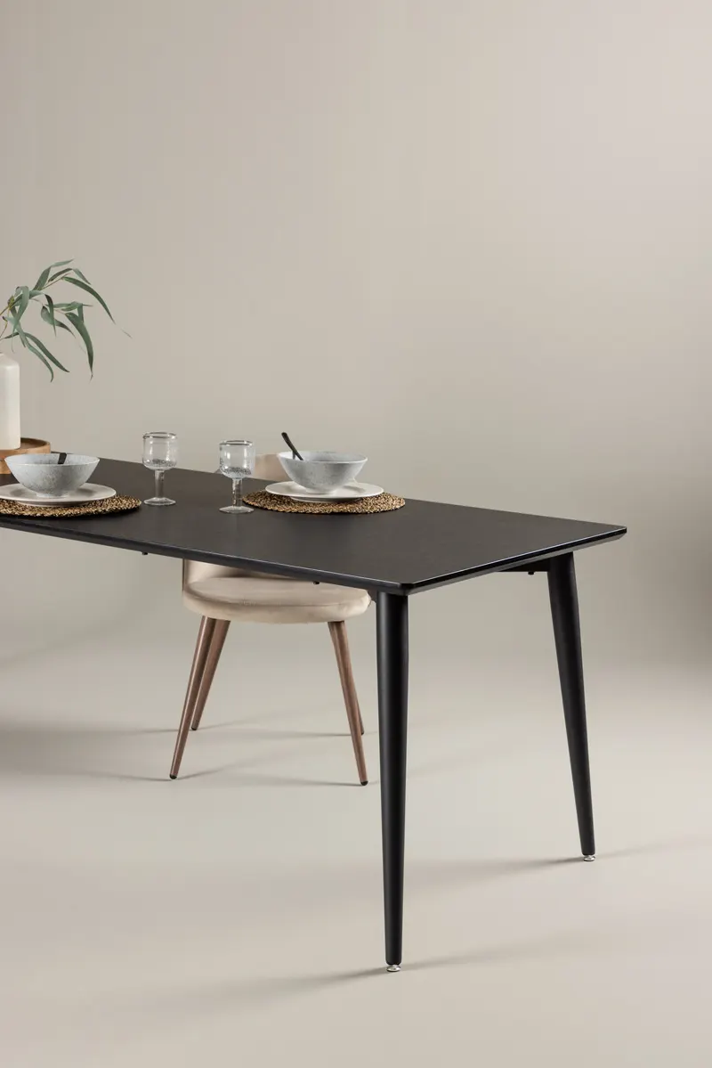 Ellis rechteckiger Esstisch 230 × 85 cm, im Wohnraum, Ansicht 2