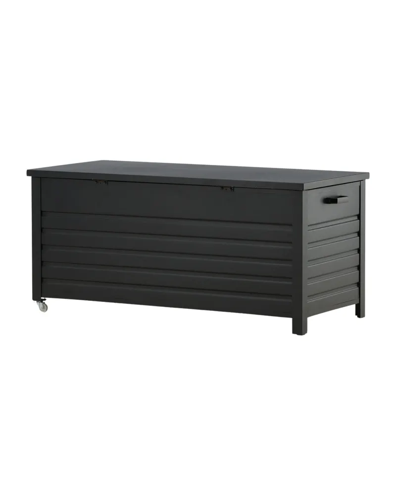 Elsa Auflagenbox aus Aluminium mit Lamellenfront, Ansicht 11