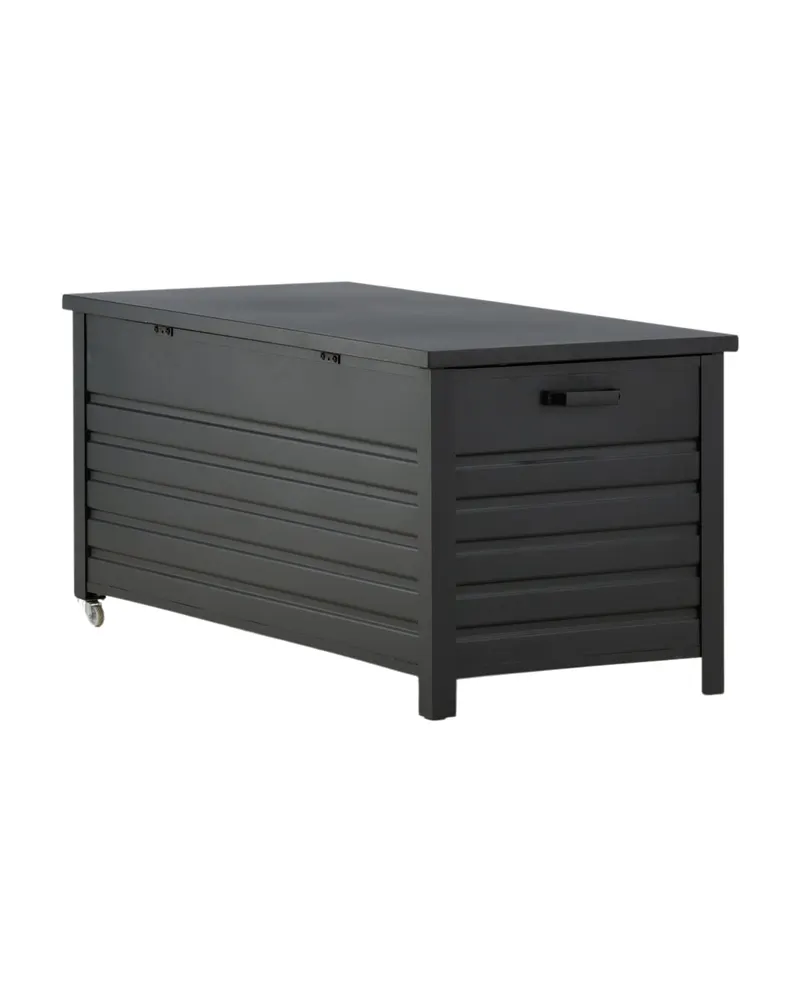 Elsa Auflagenbox aus Aluminium mit Lamellenfront, Ansicht 12