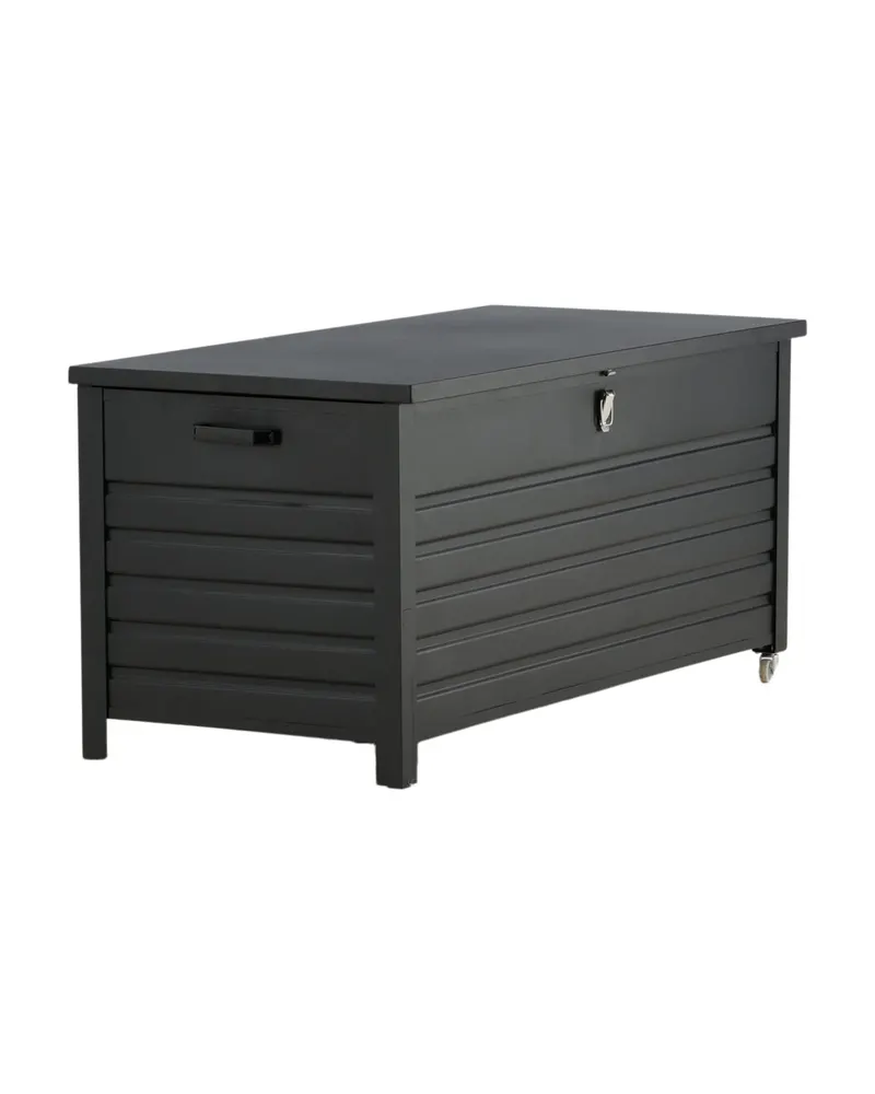 Elsa Auflagenbox aus Aluminium mit Lamellenfront, Ansicht 13