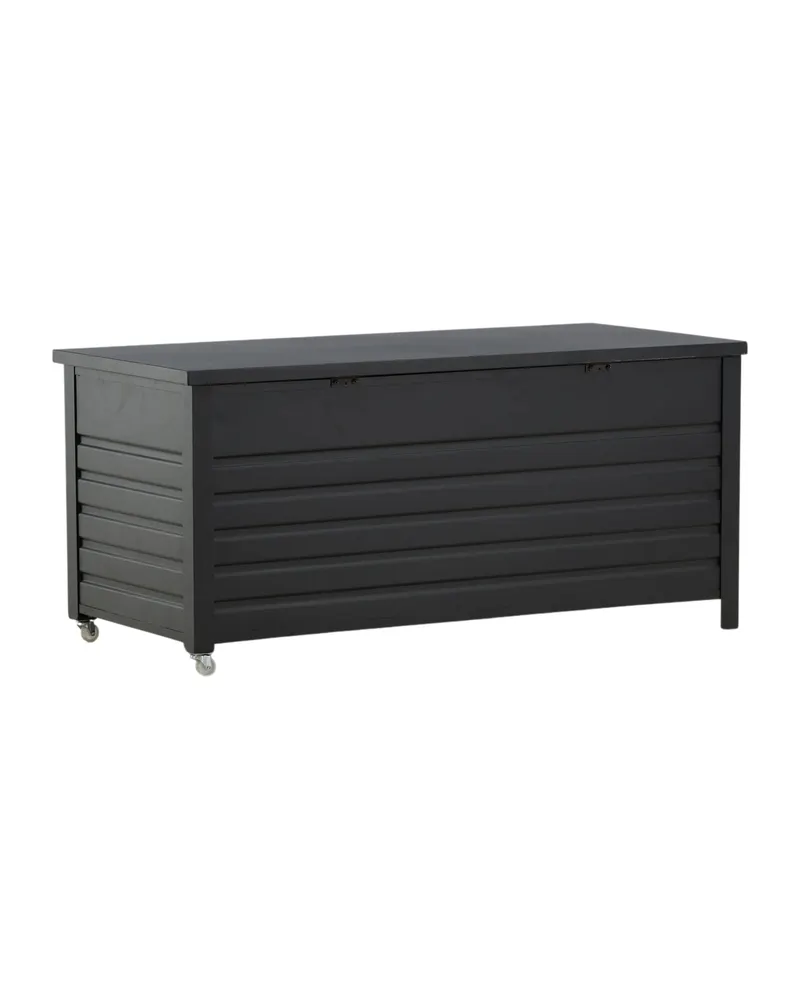 Elsa Auflagenbox aus Aluminium mit Lamellenfront, Ansicht 5