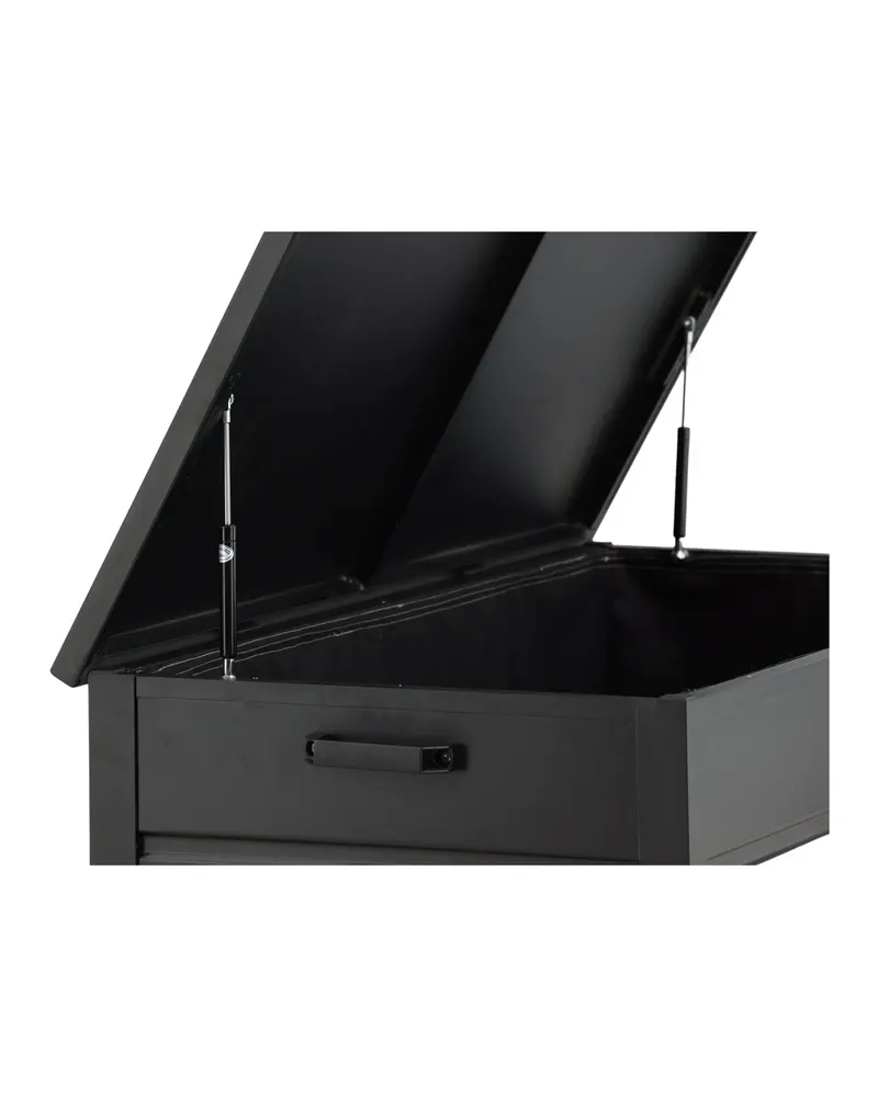 Elsa Auflagenbox aus Aluminium mit Lamellenfront, Ansicht 6