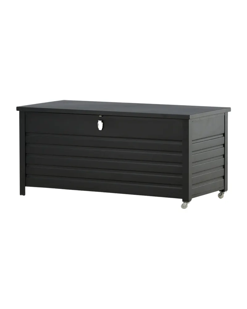 Elsa Auflagenbox aus Aluminium mit Lamellenfront, Ansicht 7