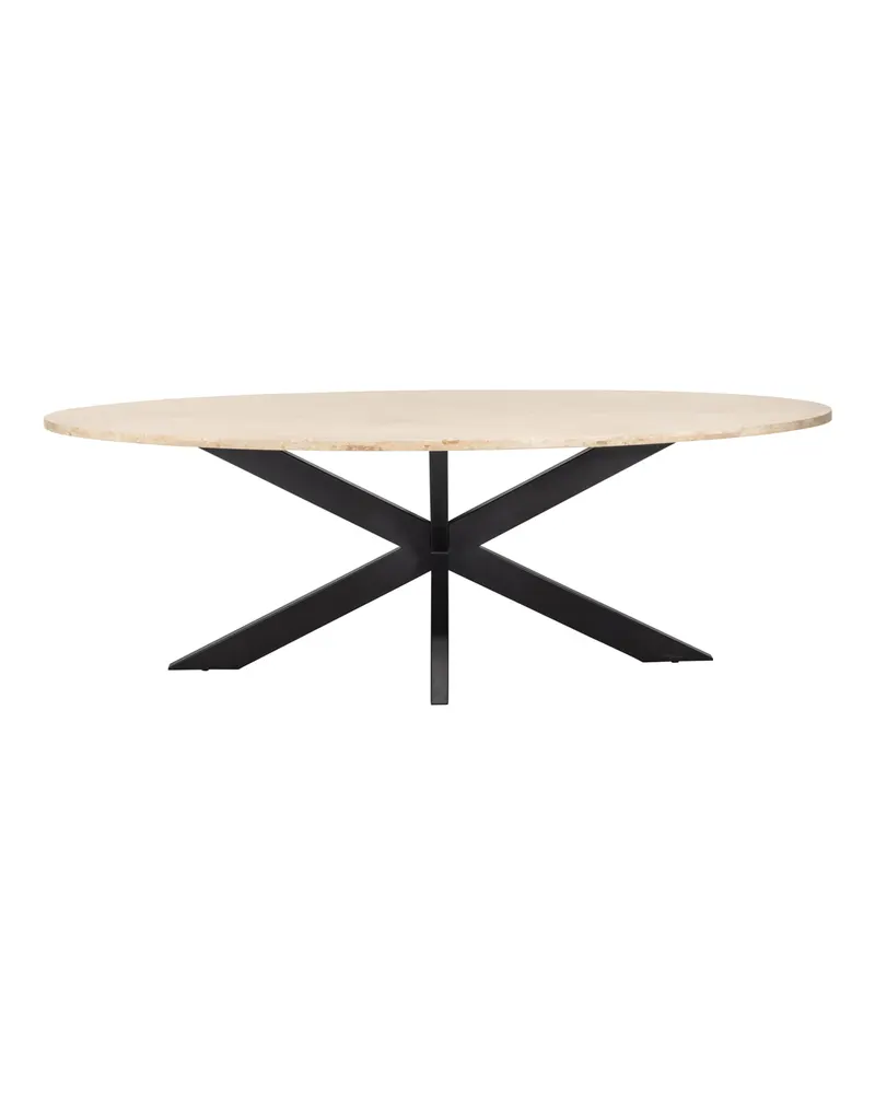 Esstisch Avalon oval bronzefarben von Richmond Interiors