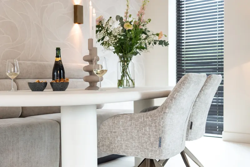 Esstisch Bloomstone, Weiß, 235 cm von Richmond Interiors, Wohnbeispiel 12, im Wohnraum