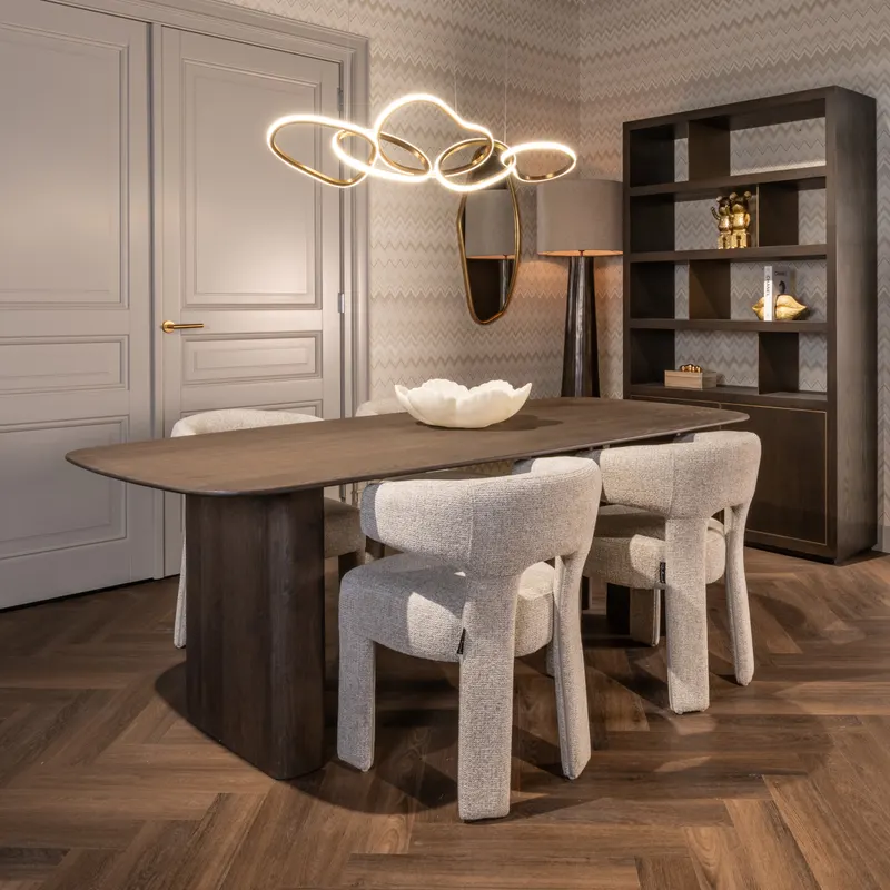Esstisch Castello, Smoked Charcoal von Richmond Interiors, Wohnbeispiel 7, im Wohnraum