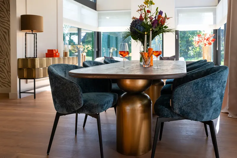 Esstisch Cavo, Braun von Richmond Interiors, Wohnbeispiel 7, im Wohnraum