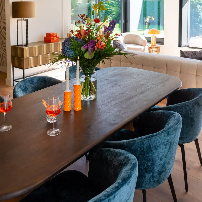 Esstisch Cavo, Braun von Richmond Interiors, Wohnbeispiel 8, im Wohnraum