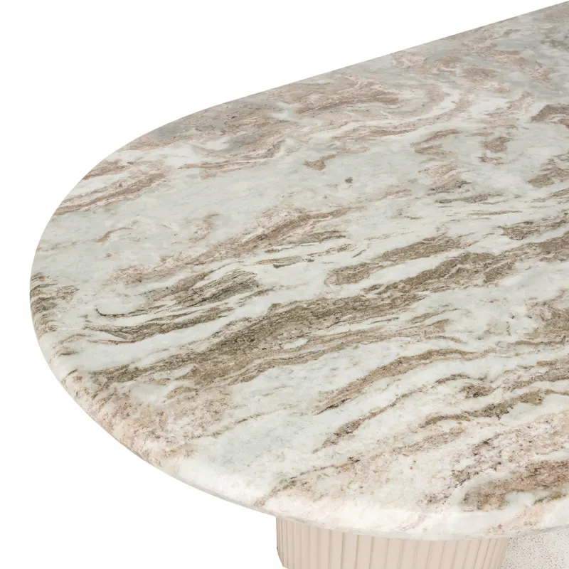 Esstisch Coronel, Blush beige von Richmond Interiors, Produktansicht 4